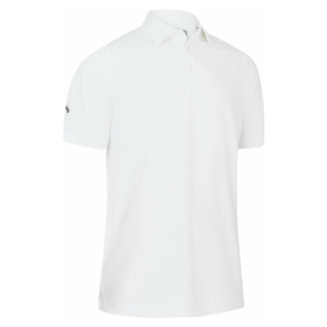 Callaway Swingtech Solid Mens Polo Shirt Bright White Polo košeľa