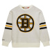 Boston Bruins pánska mikina Retro Helmet Sweater Current Logo