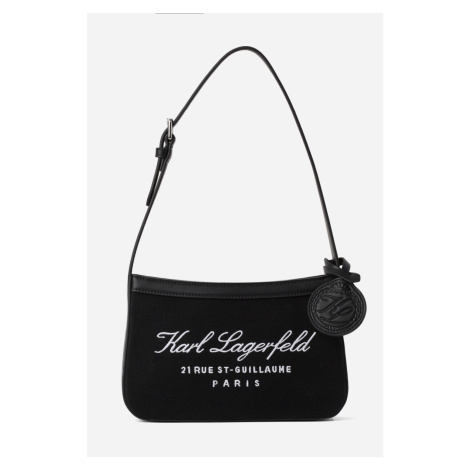 Kabelka Karl Lagerfeld Hotel Karl Shb Canvas Black