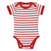 SOĽS Miles Baby Detské body SL01401 White / Red