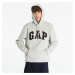 Mikina GAP Fleece Gap Arch Light Heather Grey