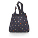 Skladacia taška Mini Maxi Shopper Dots dark