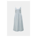 Modro–biele pruhované ľanové šaty Tom Joule Zoey