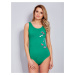 Dámske zelené body s nášivkami PL-BO-1440.89-green