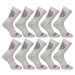 10PACK Styx high socks gray