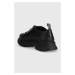 Kožené tenisky Karl Lagerfeld LUNAR čierna farba, KL22921