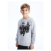 LC Waikiki Crew Neck Batman Printed Long Sleeve Boy's Sweatshirt