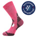 Dámske turistické ponožky VOXX 1 PACK-MERINO Stabil CLIMAYARN-pink