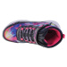 Farebné dievčenské svietiace členkové tenisky Skechers Twisty Brights - Sweet Starz 302690L-NVMT