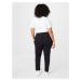 Calvin Klein Curve Nohavice  čierna / biela
