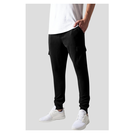 Fitted Cargo Sweatpants Black Urban Classics