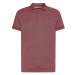 Tommy Hilfiger Polo tričko - MOULINE TIPPED SLIM POLO červené