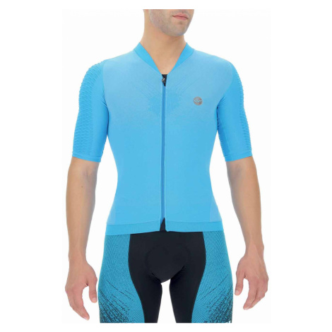 UYN Cyklistický dres s krátkym rukávom - BIKING AIRWING - modrá
