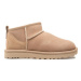 Ugg Snehule W Classic Ultra Mini 1116109 Béžová