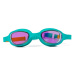 Borntoswim mirror junior goggles tyrkysová