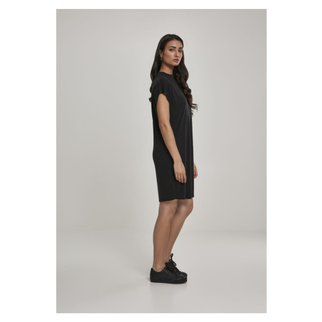 Women's modal dress black Urban Classics