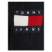Tommy Jeans Sveter Center Flag DW0DW14261 Čierna Boxy Fit