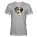 Pánské tričko  Australský ovčiak- tričko pre milovníkov psov