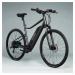 Elektrický trekingový bicykel 500 E sivý
