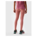 Dievčenské turistické legíny 4F JUNIOR TIGHTS FNK-JAW23TFTIF148-54S-PINK