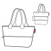 Kabelka Reisenthel Shopper e1 Twist silver