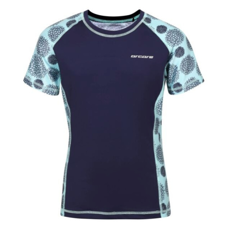 Arcore MANDISA Dievčenské bežecké tričko, tmavo modrá, veľkosť