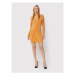 Glamorous Každodenné šaty AN4254 Žltá Regular Fit