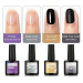 ROSALIND 4ks/sada PrimerAir Dry, Base Coat, Top Coat, Matt Top Coat 10 ml/ks