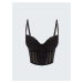 LC Waikiki Non-Wireless Padding Lace Bralette