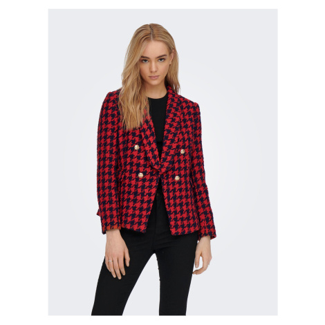Black-red patterned jacket ONLY Kelly - Women