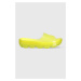 Šľapky UGG Jella Clear Slide dámske, žltá farba, na platforme, 1136763