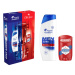 Súprava produktov: šampón Head & Shoulders Men Ultra Old Spice a dezodorant Old Spice Whitewater