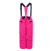 Dievčenské lyžiarske nohavice COLOR KIDS Ski pantsw. pockets, AF 10.000, pink glo