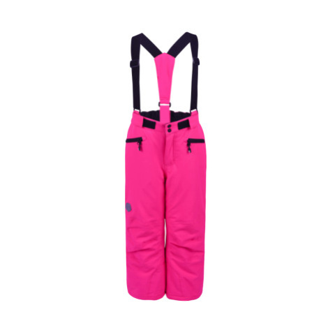 Dievčenské lyžiarske nohavice COLOR KIDS Ski pantsw. pockets, AF 10.000, pink glo