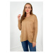 Sweater with front pockets Camel