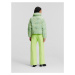Karl Lagerfeld Prechodná bunda  modrá / limetková / svetlozelená / zelená melírovaná