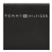 Tommy Hilfiger Kozmetická taštička Th Business Leather Washbag AM0AM10985 Čierna