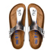 Birkenstock Žabky Gizeh Bs 1003675 Strieborná