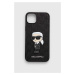 Puzdro na mobil Karl Lagerfeld iPhone 14 Plus 6.7" čierna farba