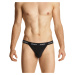 Pánske nohavičky 1571 Jockstrap black - Atlantic