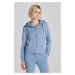 MIKINA GANT REG TONAL SHIELD ZIP HOODIE BLUE WATER