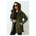 Trendyol Khaki Oversize Wide Cut Raincoat