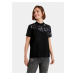 Čierne dámske vzorované tričko Desigual Grace Hopper
