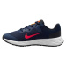 Nike REVOLUTION 6 Detská bežecká obuv, tmavo modrá, veľkosť 40