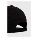 Detská bavlnená šiltovka GAP čierna farba, jednofarebná