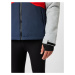 KILLTEC Športová bunda  sivá melírovaná / červená / modrá / čierna