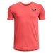 Under Armour SPORTSTYLE LEFT CHEST SS Chlapčenské polo Tričko s krátkym rukávom, červená, veľkos