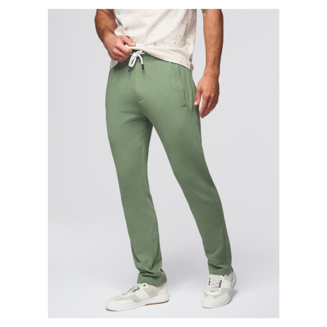Ombre Men's sweatpants with unlined leg - green
