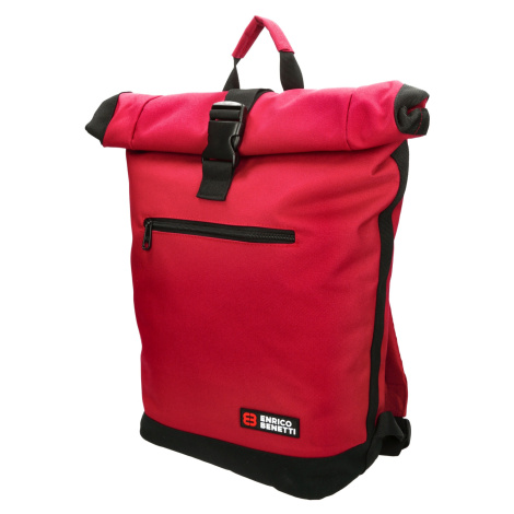 Enrico Benetti Amsterdam Notebook Backpack Red