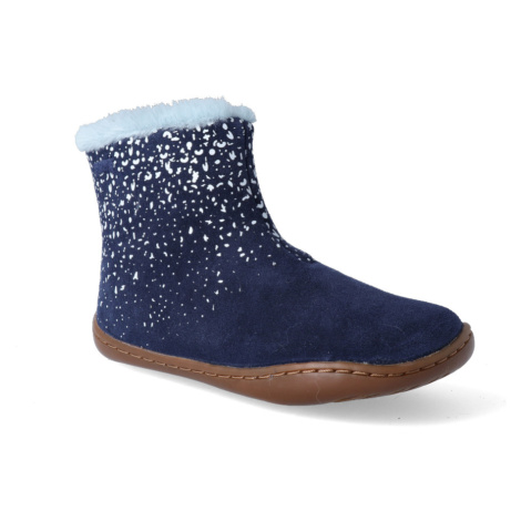Barefoot zimná obuv Camper - TWS Afelpado Hypnos Snow Blue